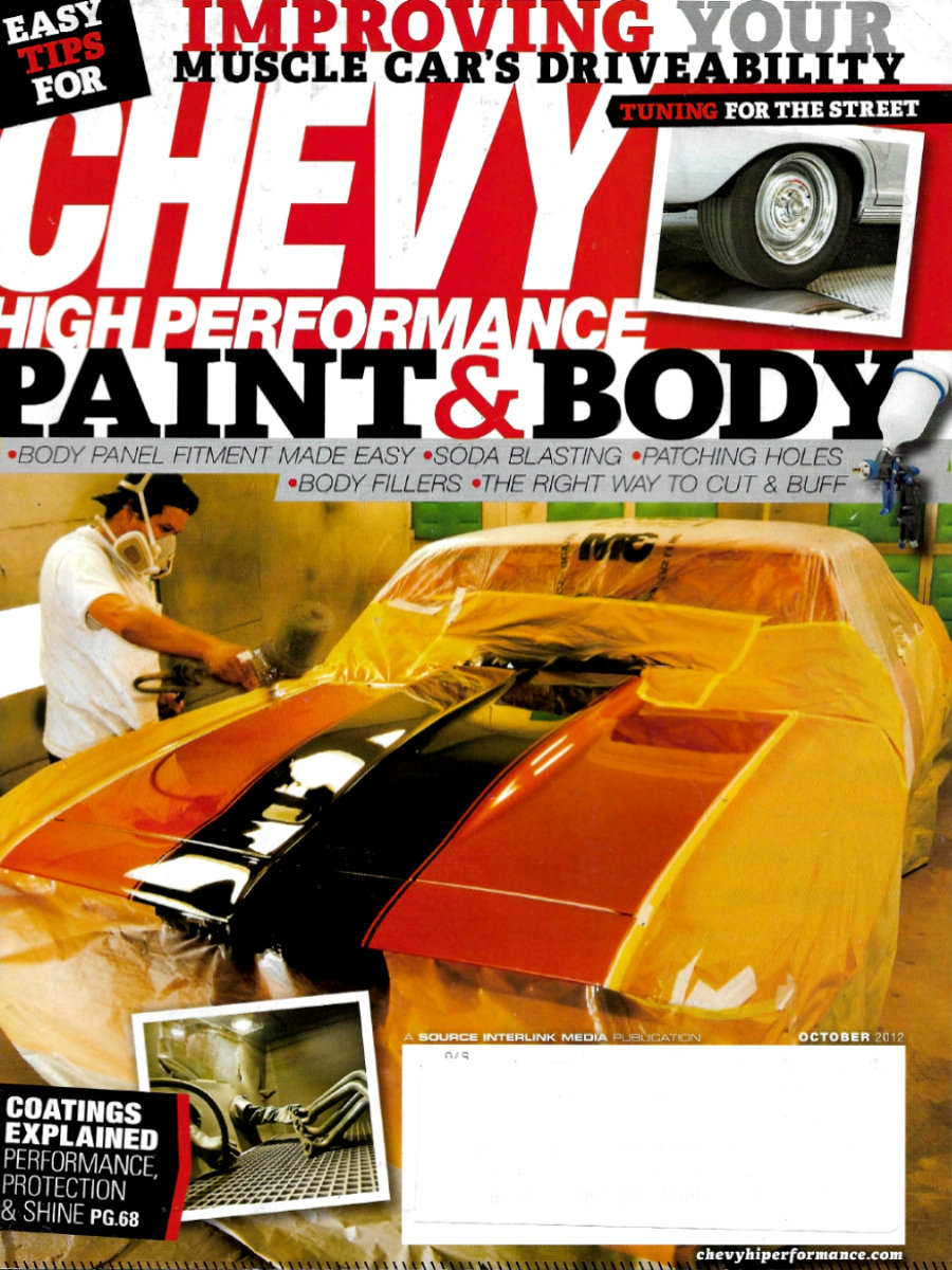 Chevy High Performance Oct October 2012