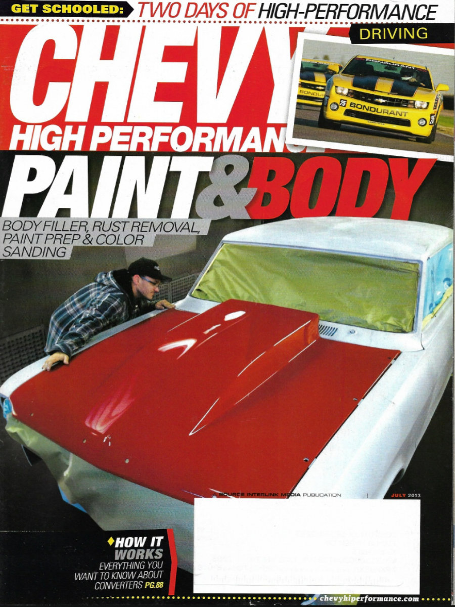 Chevy High Performance July 2013
