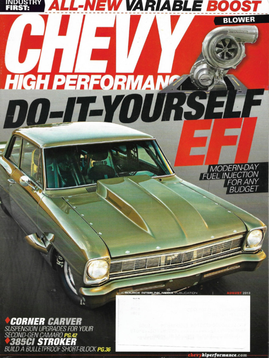 Chevy High Performance Aug August 2013