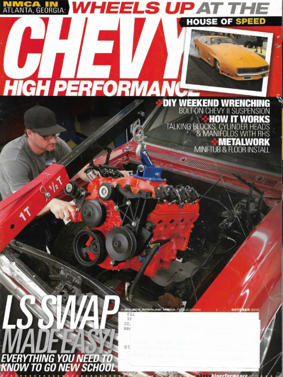 Chevy High Performance Oct October 2013