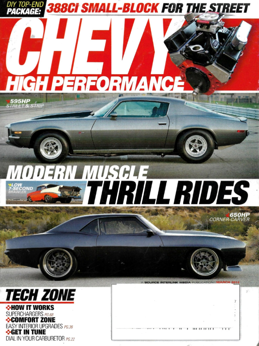 Chevy High Performance Mar March 2014