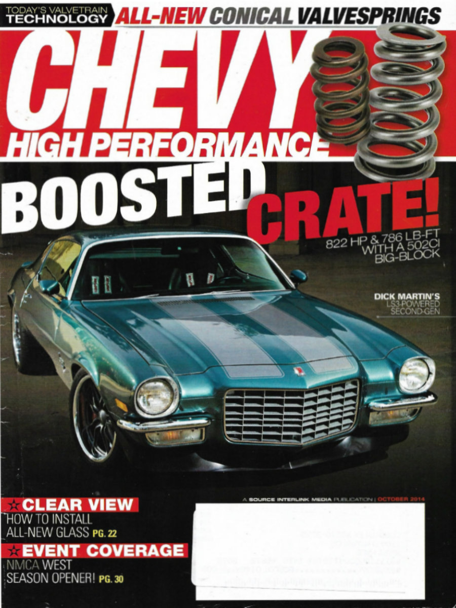 Chevy High Performance Oct October 2014