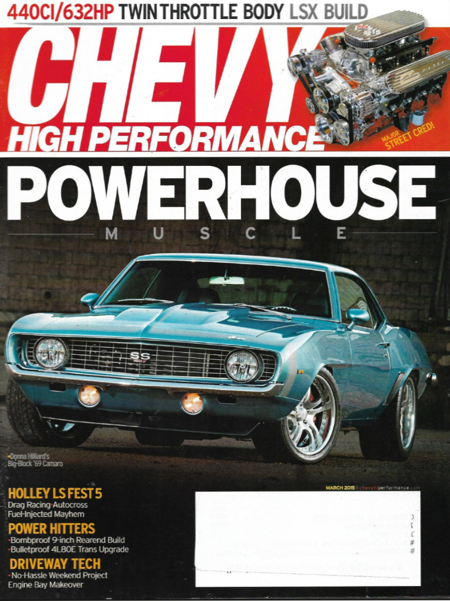 Chevy High Performance Mar March 2015