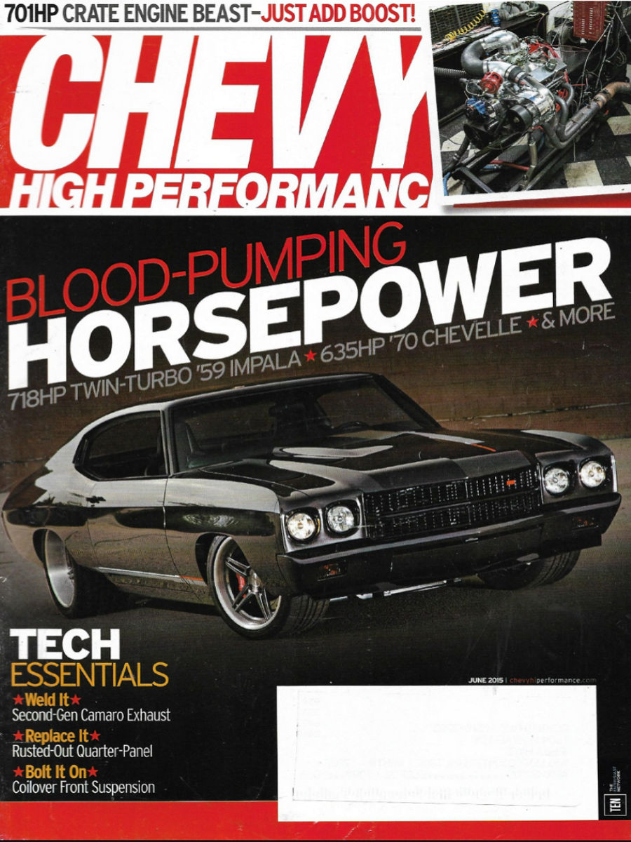 Chevy High Performance June 2015