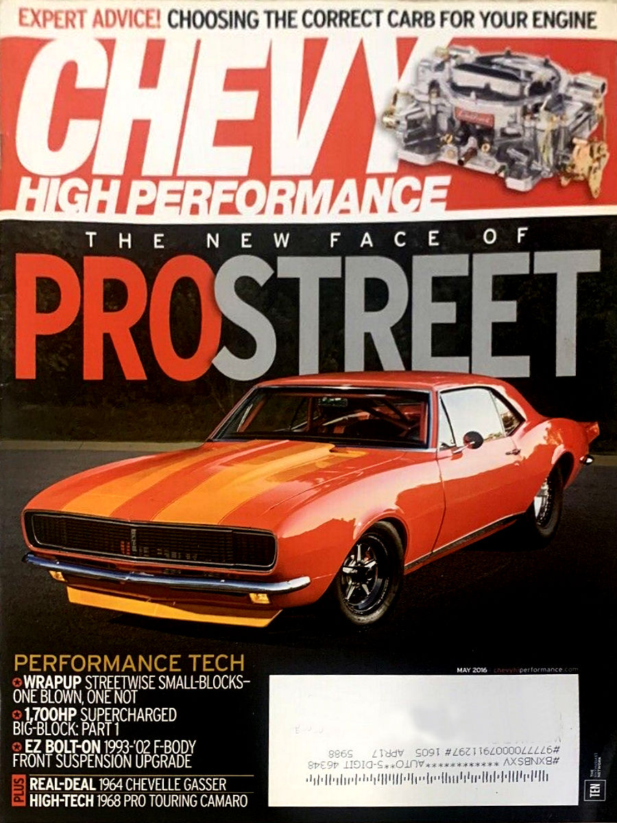Chevy High Performance May 2016