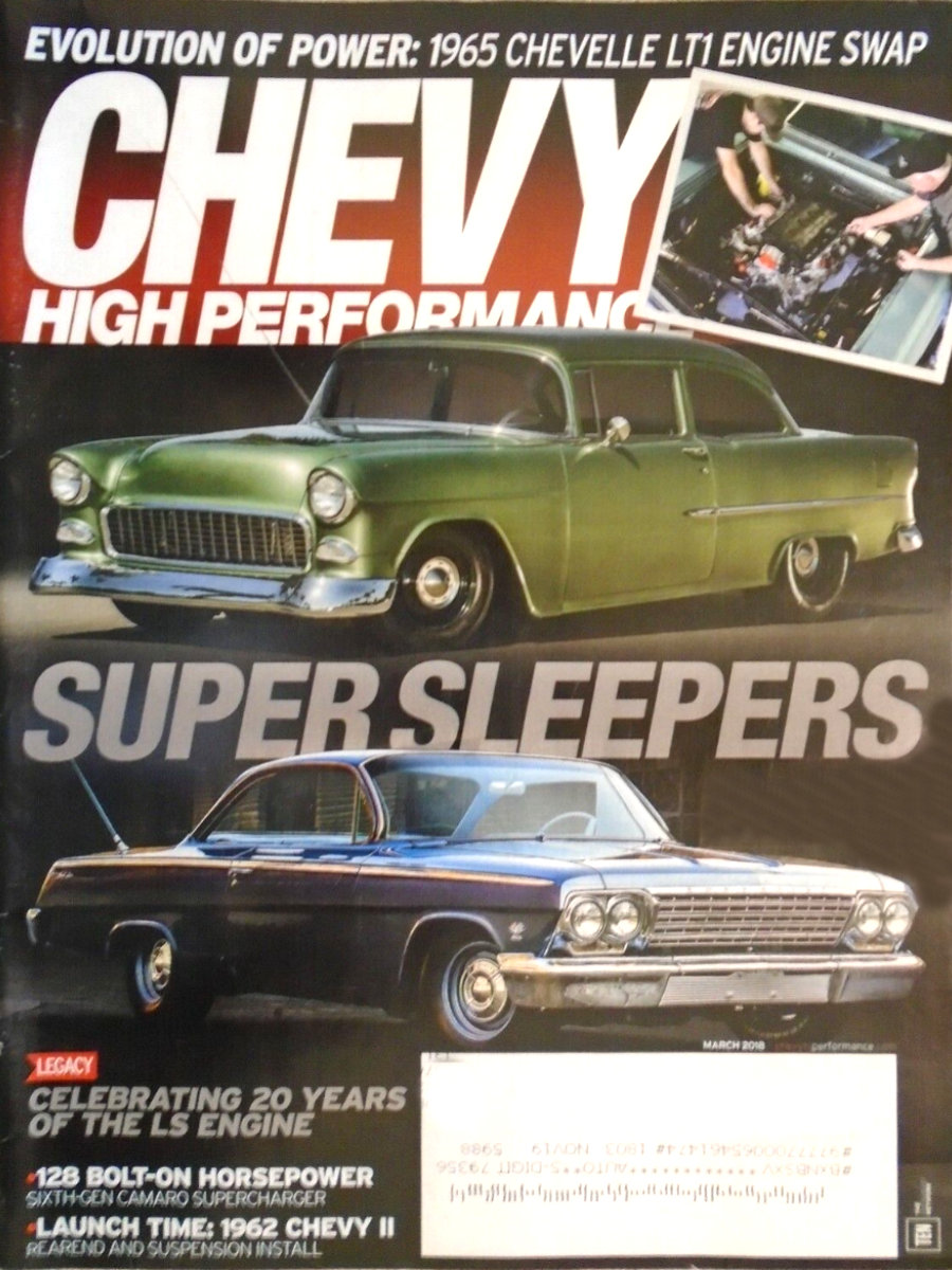 Chevy High Performance Mar March 2018