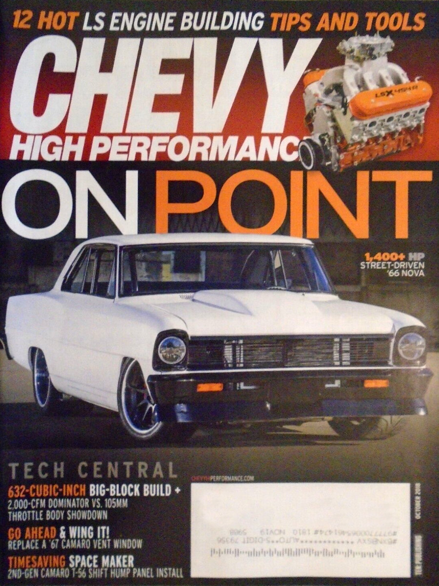 Chevy High Performance Oct October 2018