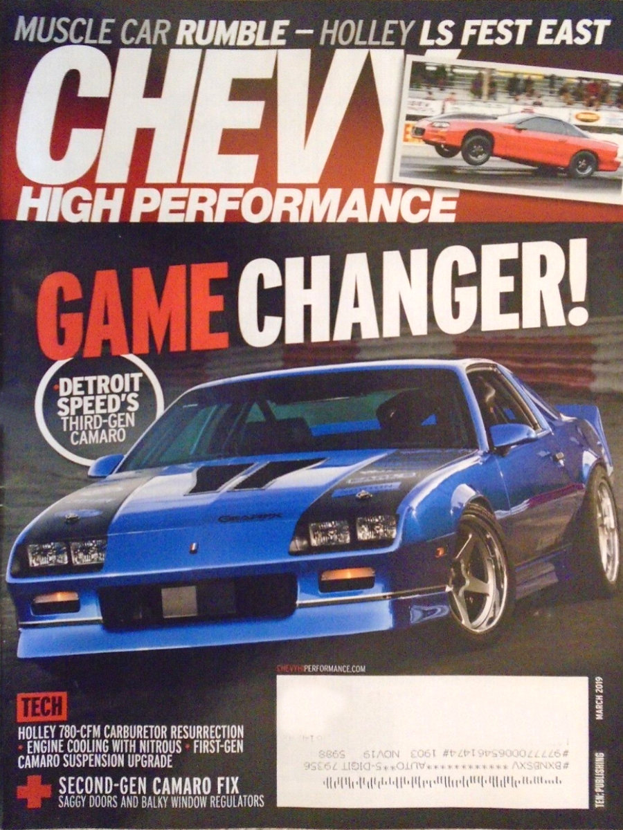 Chevy High Performance Mar March 2019