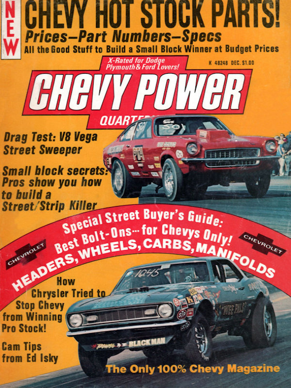 Chevy Power Dec December 1972 