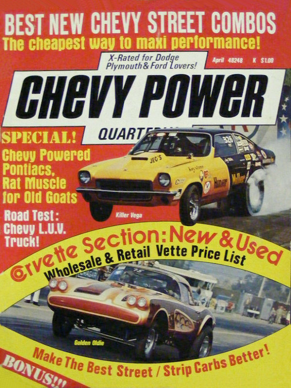 Chevy Power Apr April 1973 