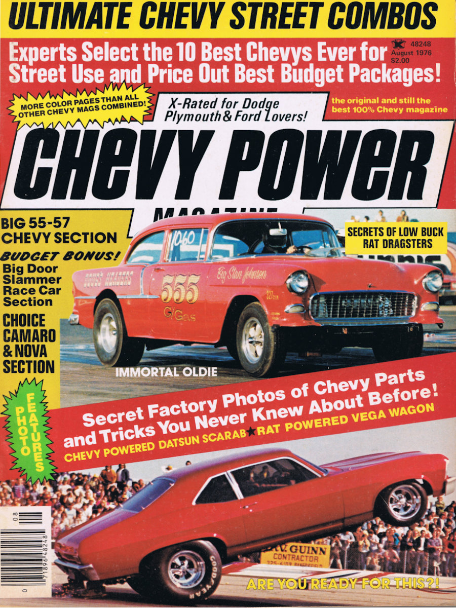 Chevy Power Aug August 1976 