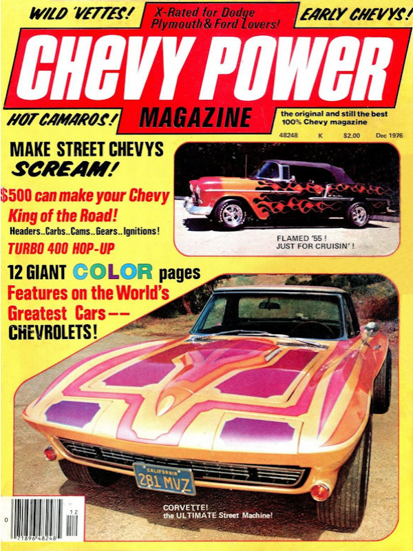 Chevy Power Dec December 1976 
