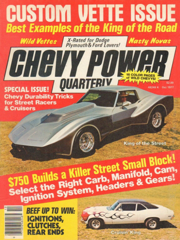 Chevy Power Oct October 1977 