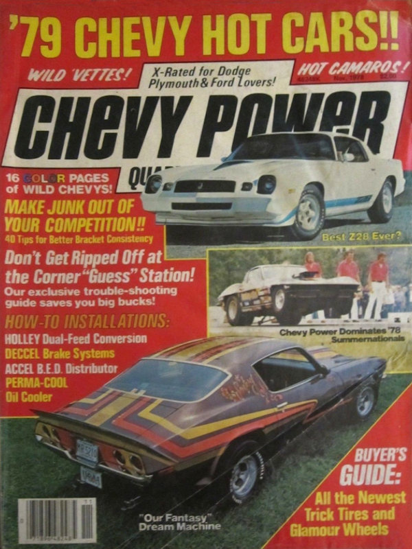 Chevy Power Nov November 1978 
