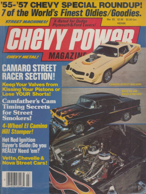 Chevy Power Mar March 1982 
