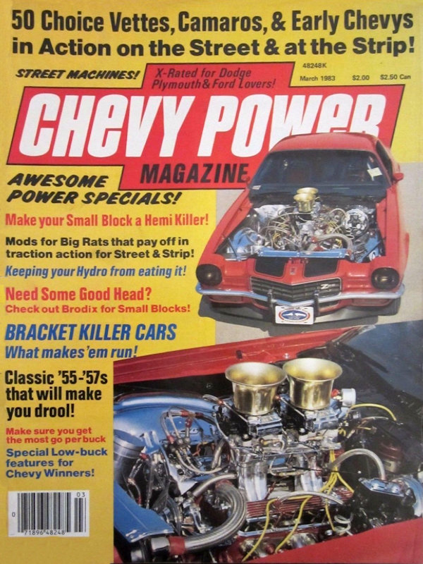 Chevy Power Mar March 1983 