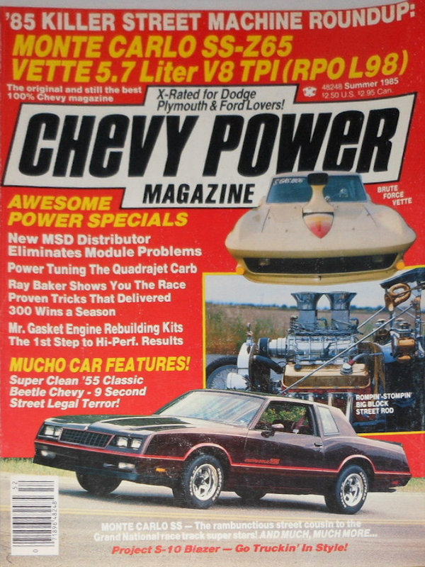 Chevy Power Summer 1985 