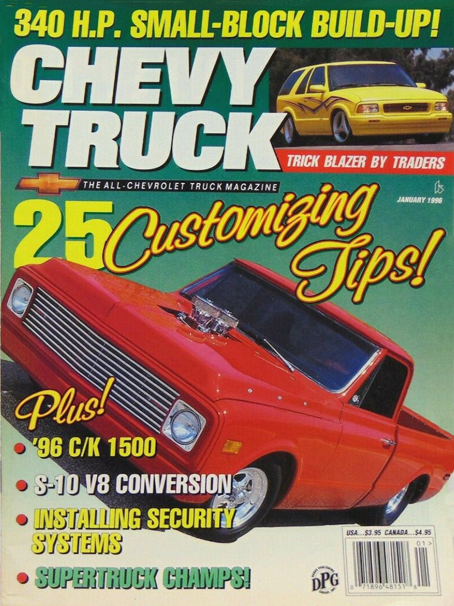 Chevy Truck Jan January 1996