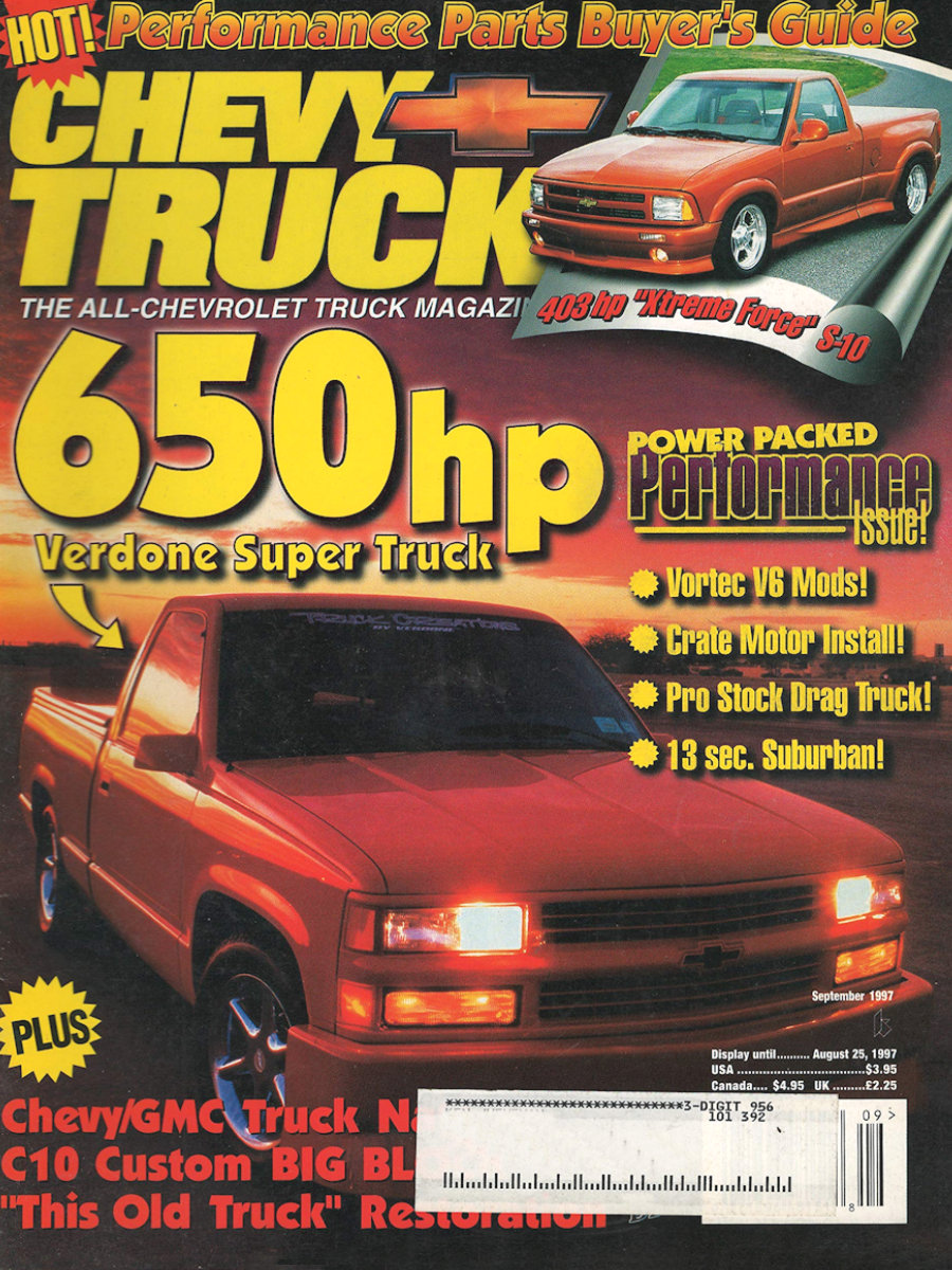 Chevy Truck Sept September 1997