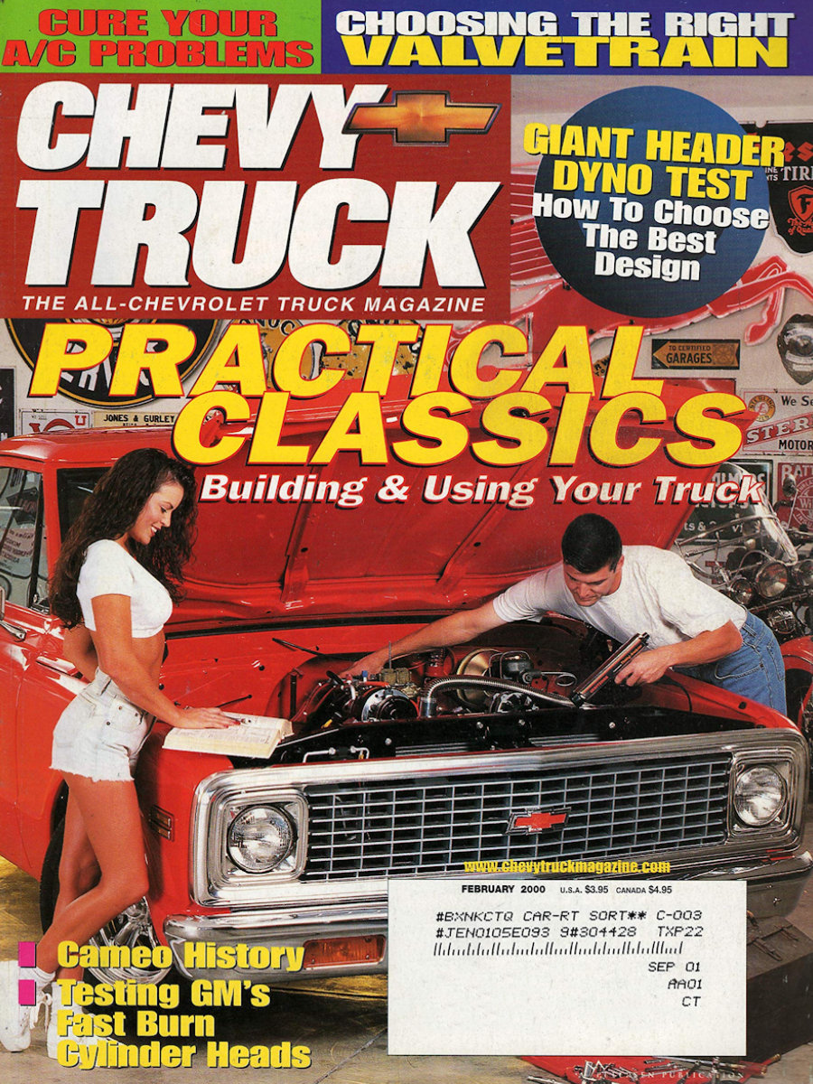 Chevy Truck Feb February 2000