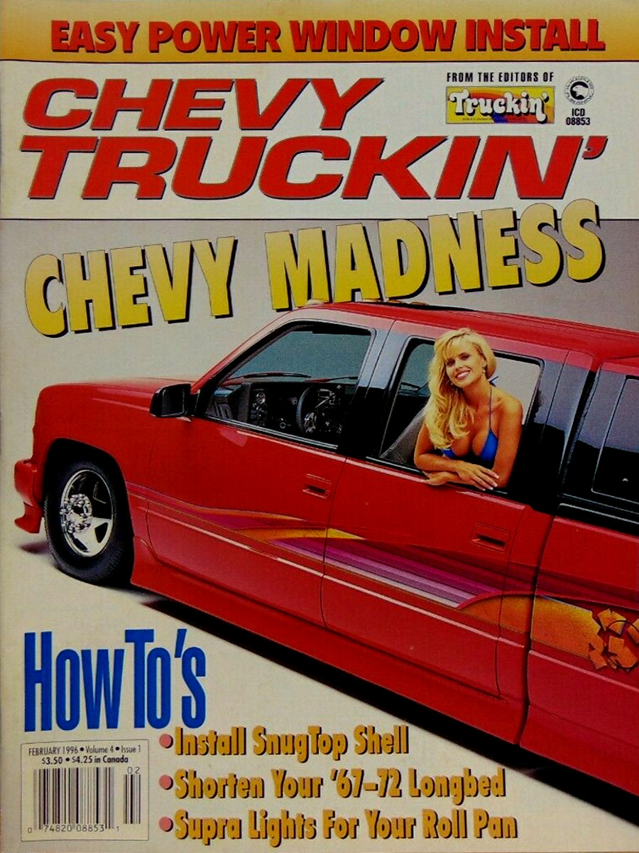 Chevy Truckin Feb February 1996