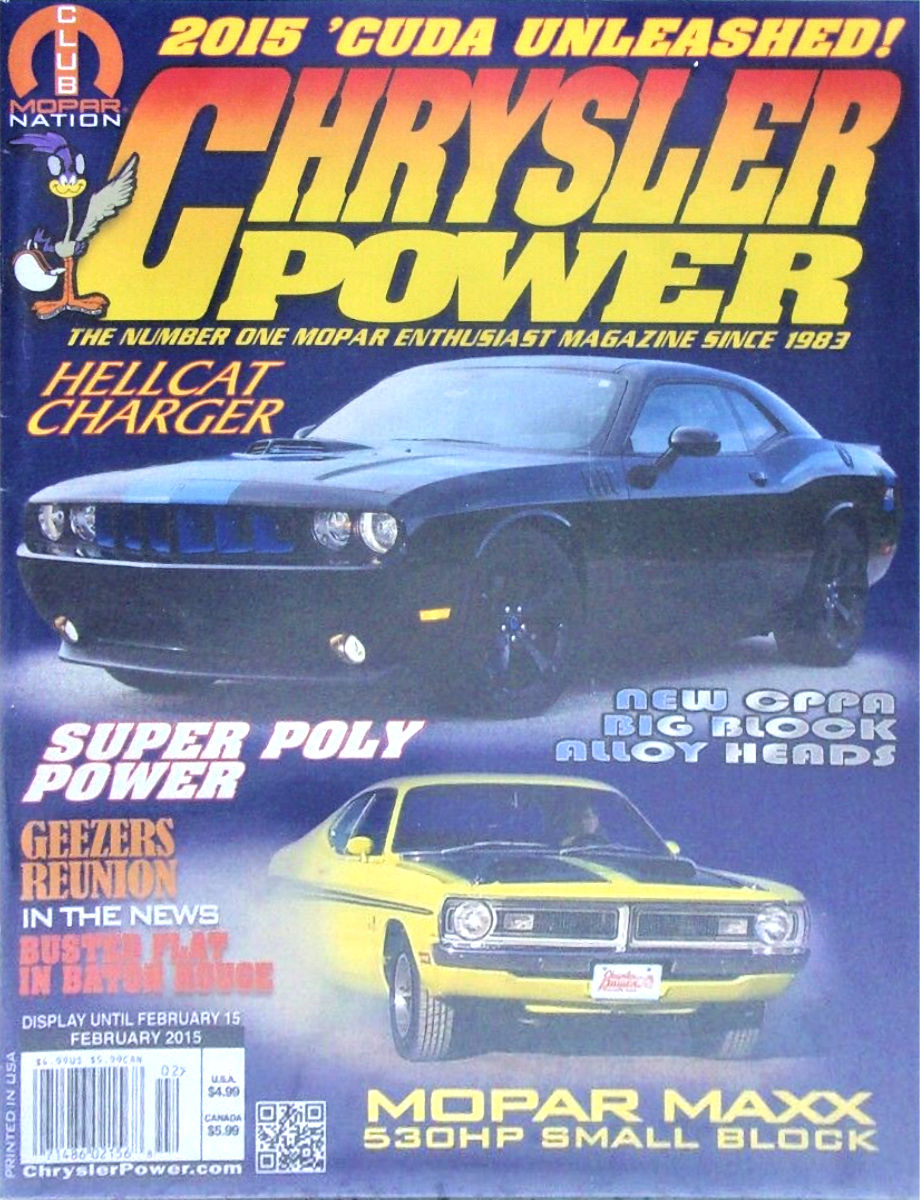 Chrysler Power Feb February 2015
