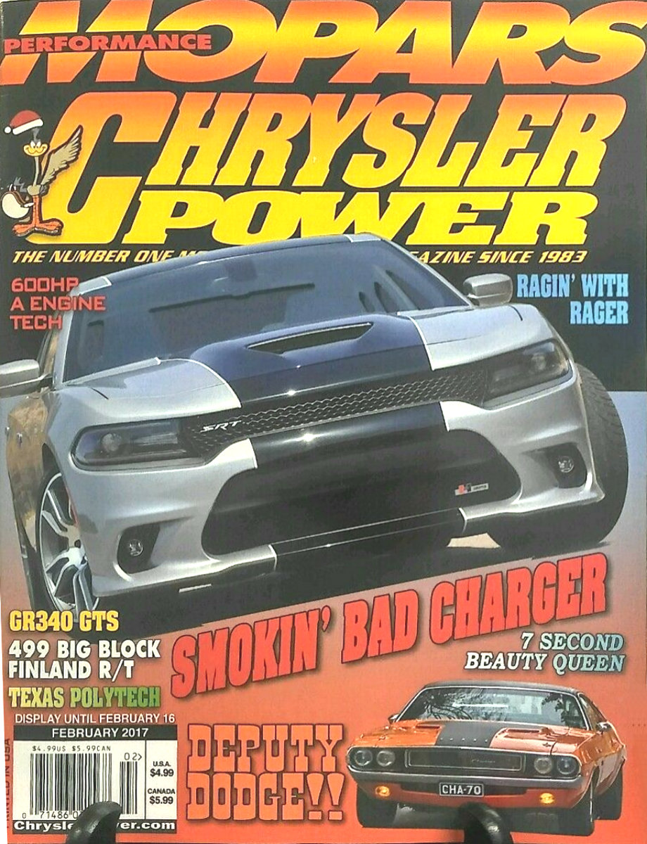 Chrysler Power Feb February 2017