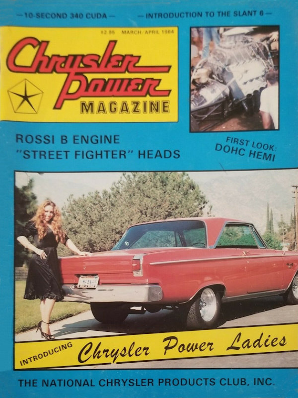 Chrysler Power Mar March April Apr 1984