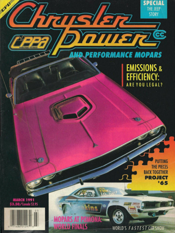 Chrysler Power Mar March 1991
