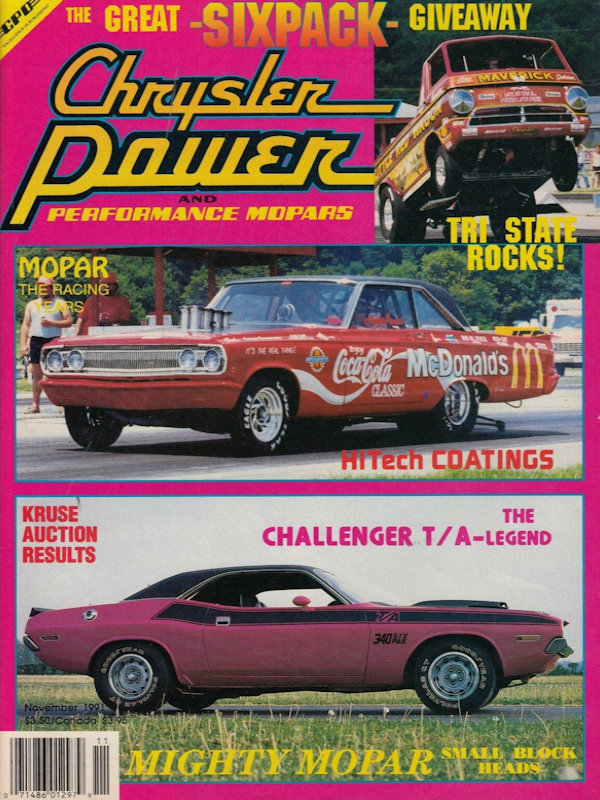 Chrysler Power Nov November 1991