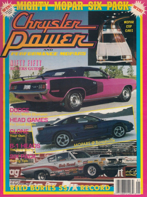 Chrysler Power Jan January 1992