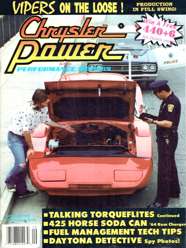 Chrysler Power Sept September 1992