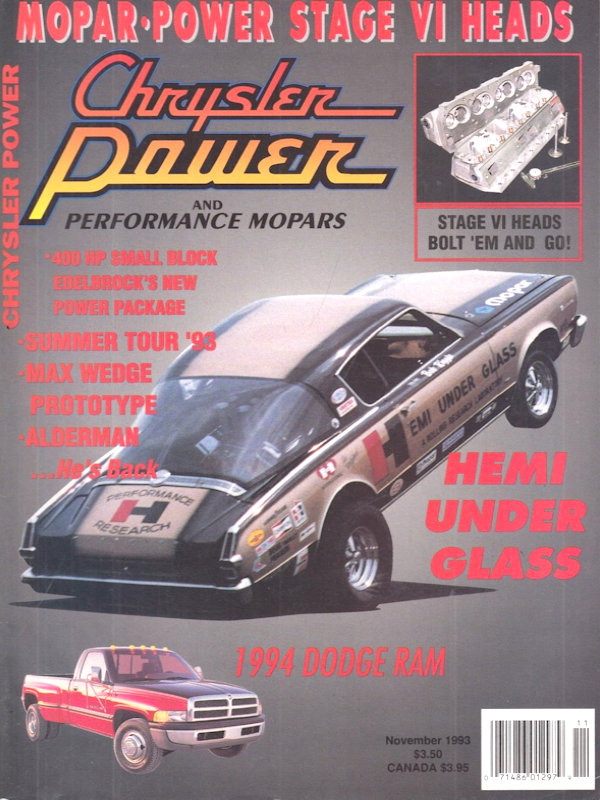Chrysler Power Nov November 1993