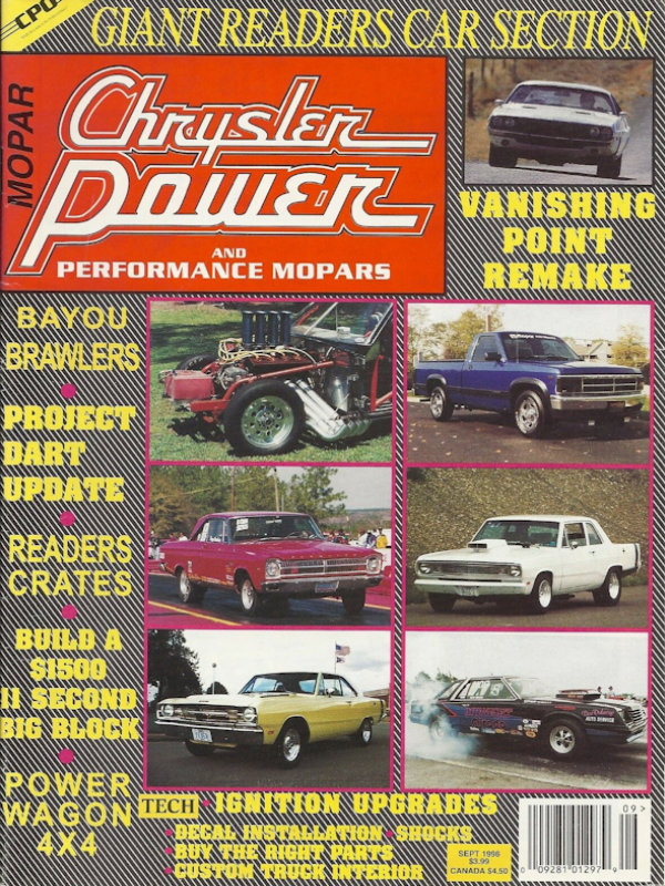 Chrysler Power Sept September 1996
