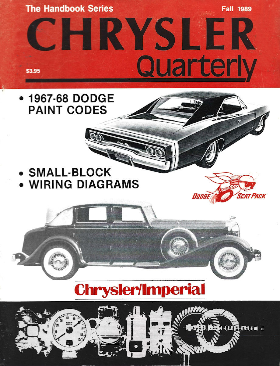 Chrysler Quarterly Fall 1989