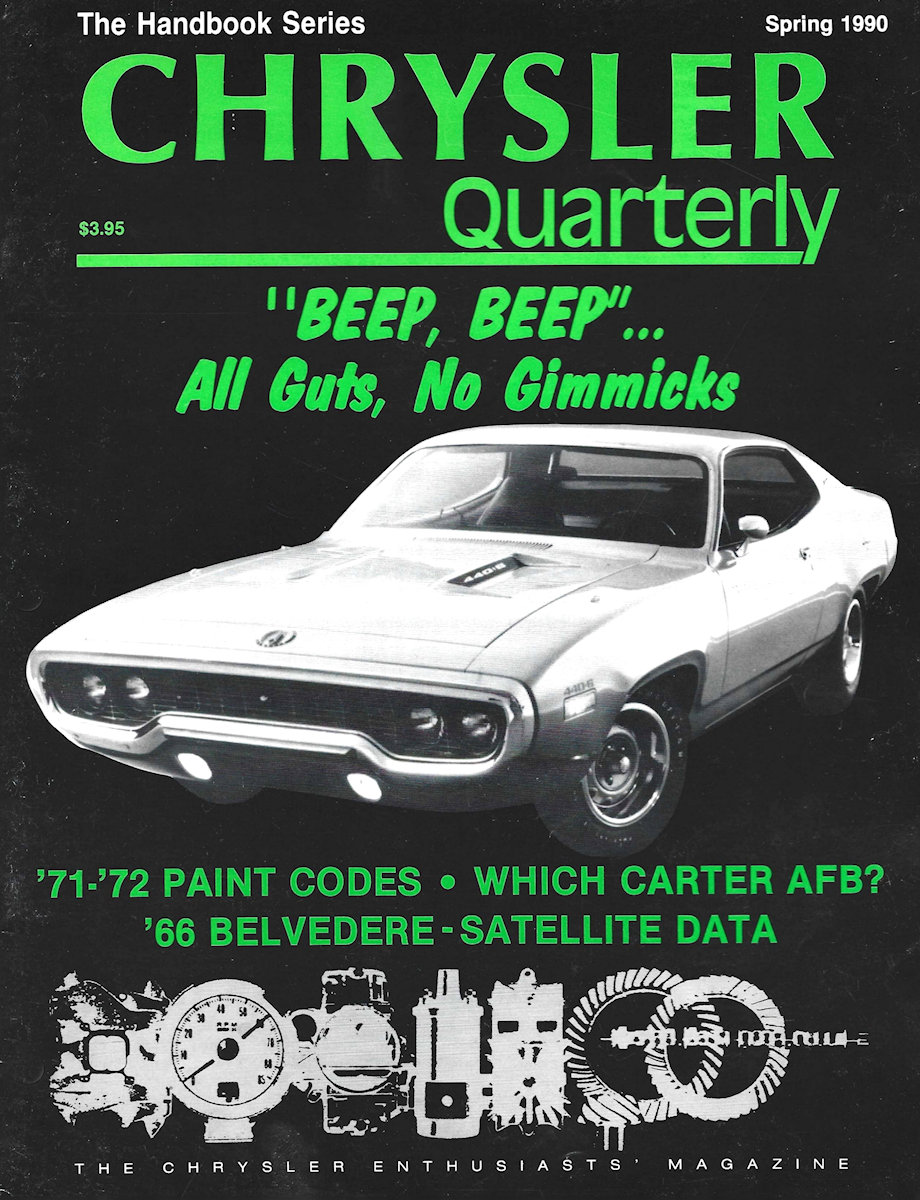 Chrysler Quarterly Spring 1990
