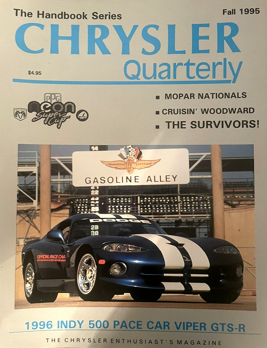 Chrysler Quarterly Fall 1995