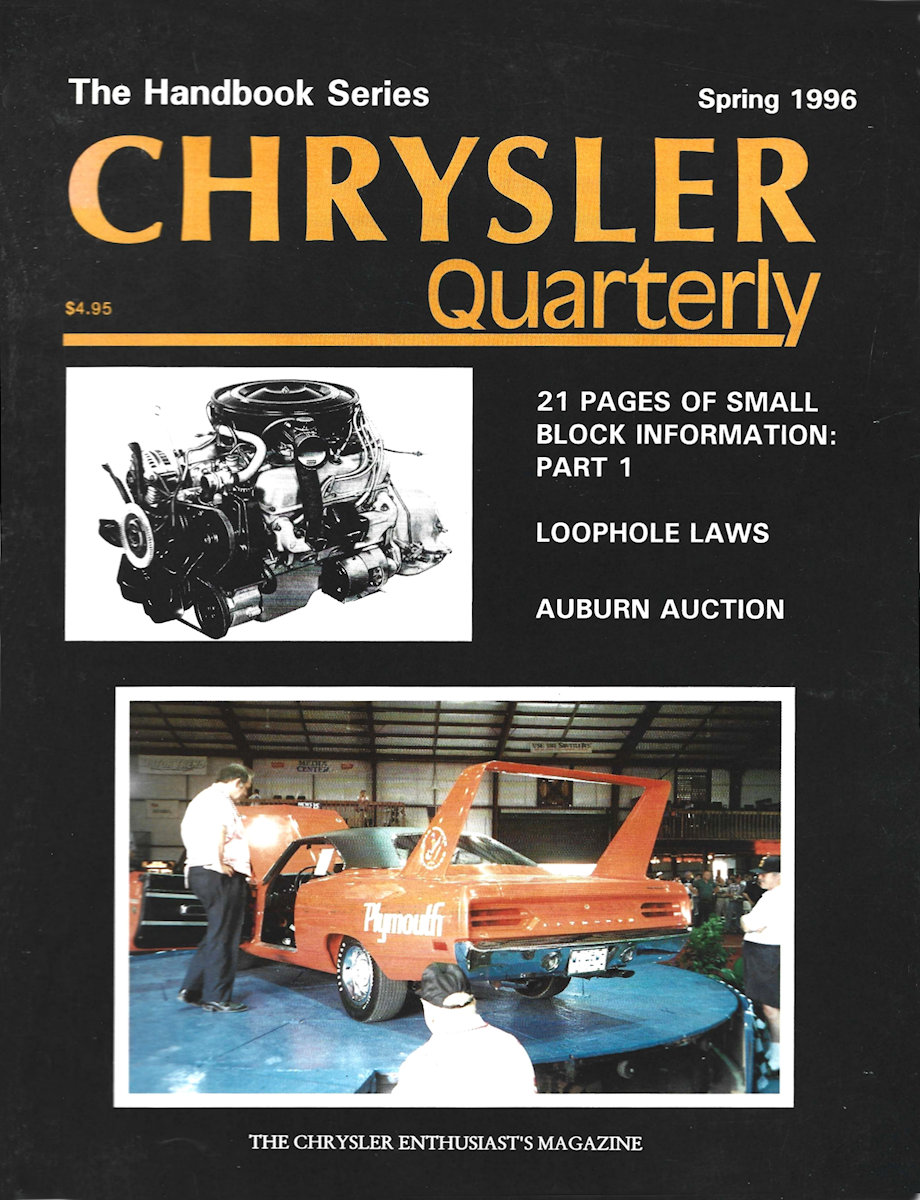 Chrysler Quarterly Spring 1996