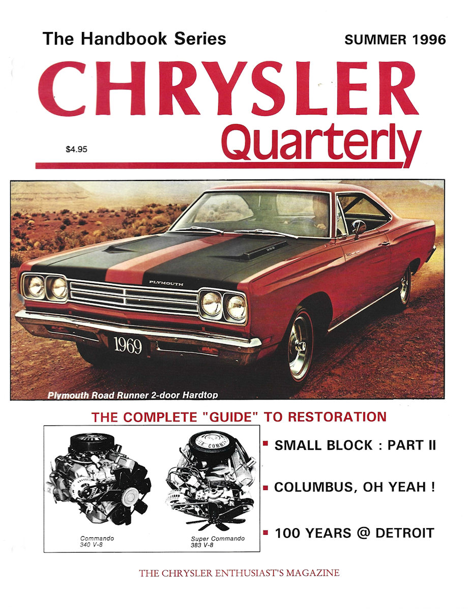 Chrysler Quarterly Summer 1996
