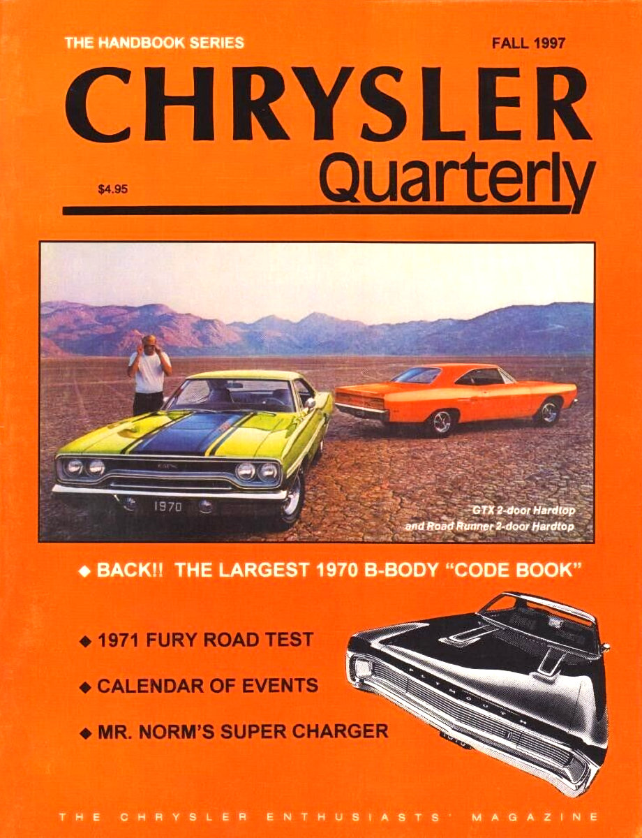 Chrysler Quarterly Fall 1997