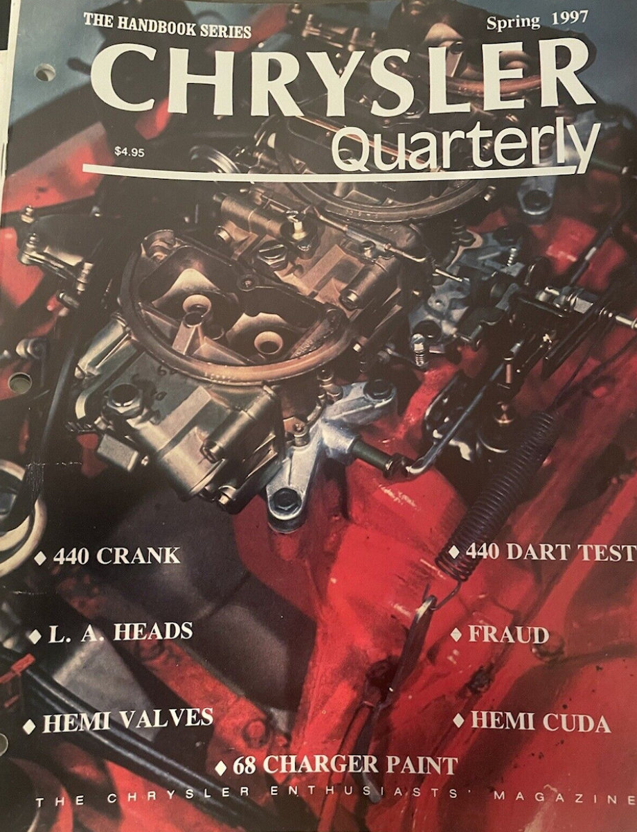 Chrysler Quarterly Spring 1997