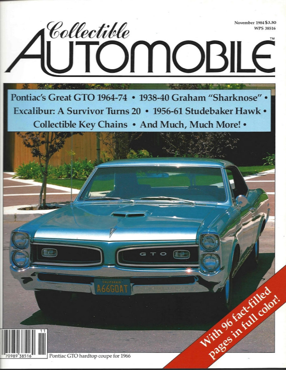Collectible Automobile Nov November 1984
