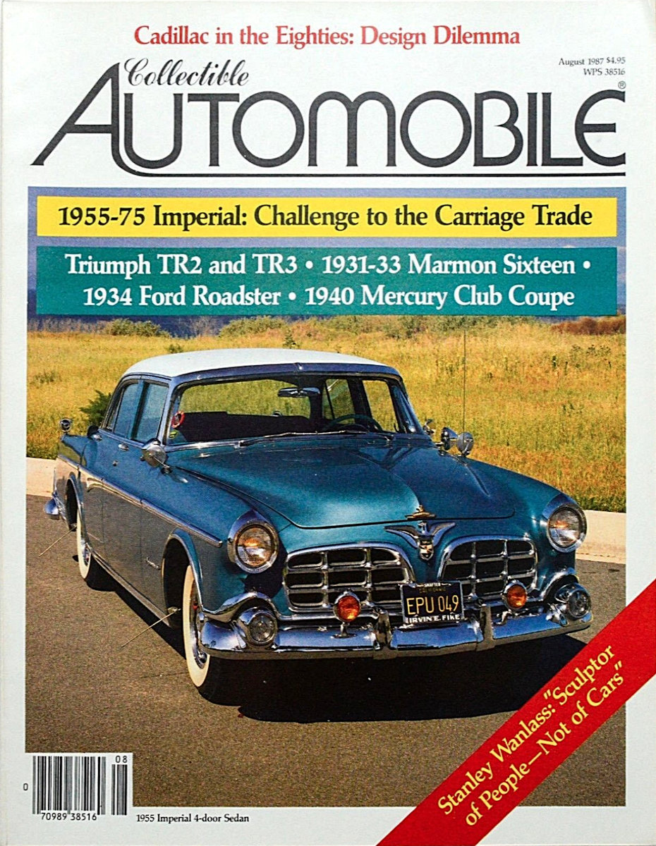 Collectible Automobile Aug August 1987