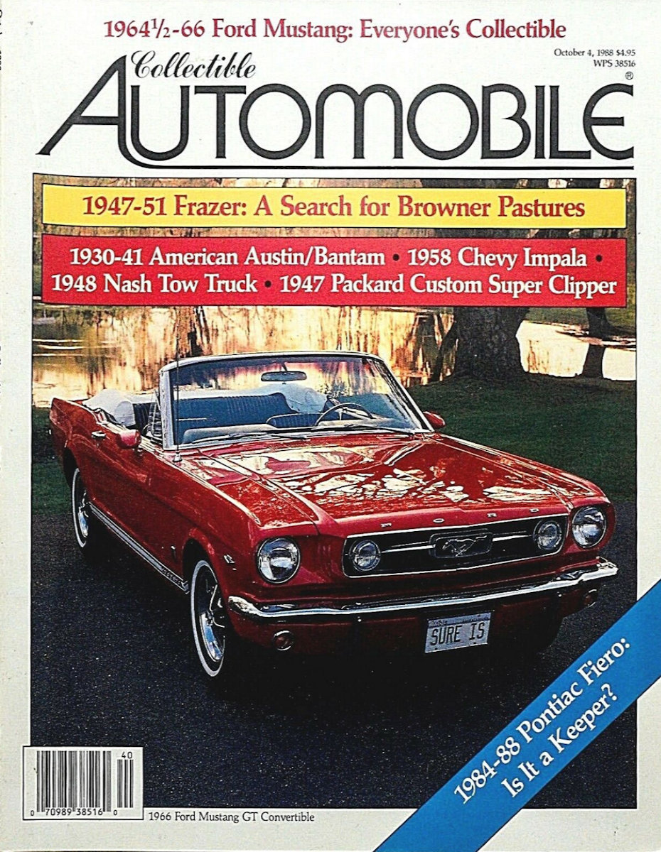 Collectible Automobile Oct October 1988