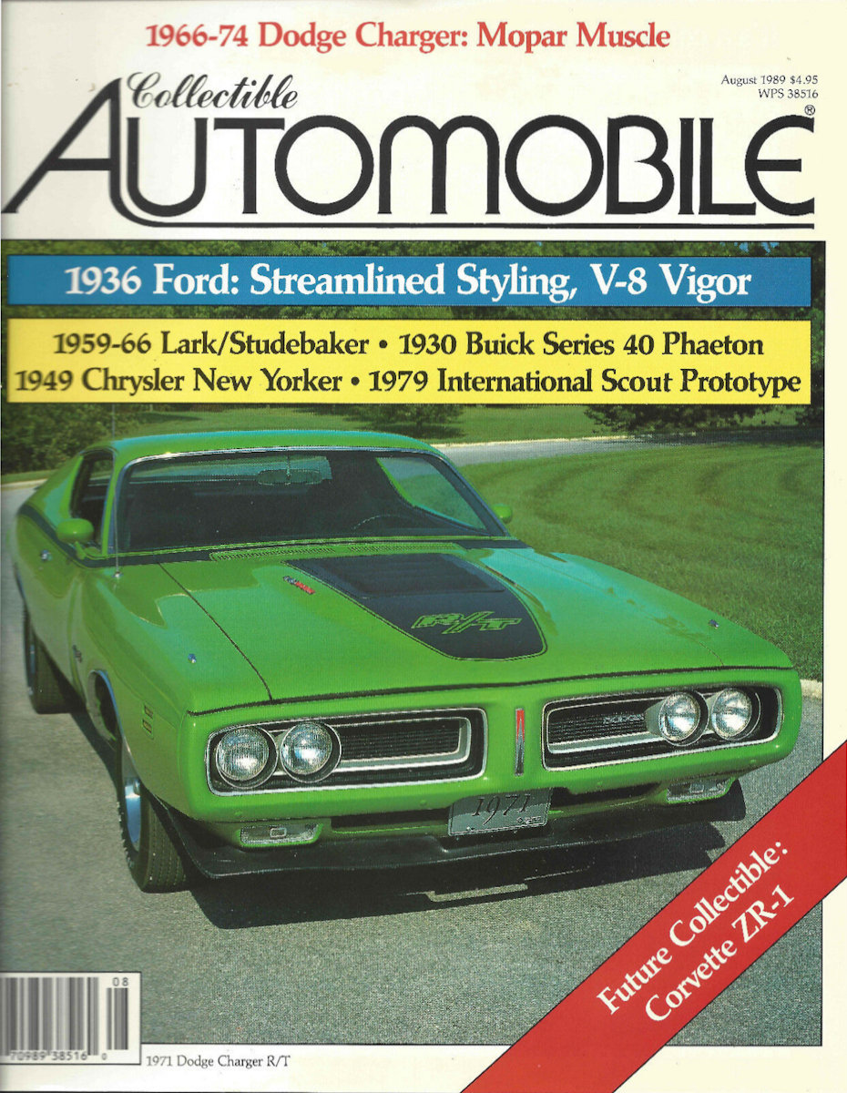 Collectible Automobile Aug August 1989