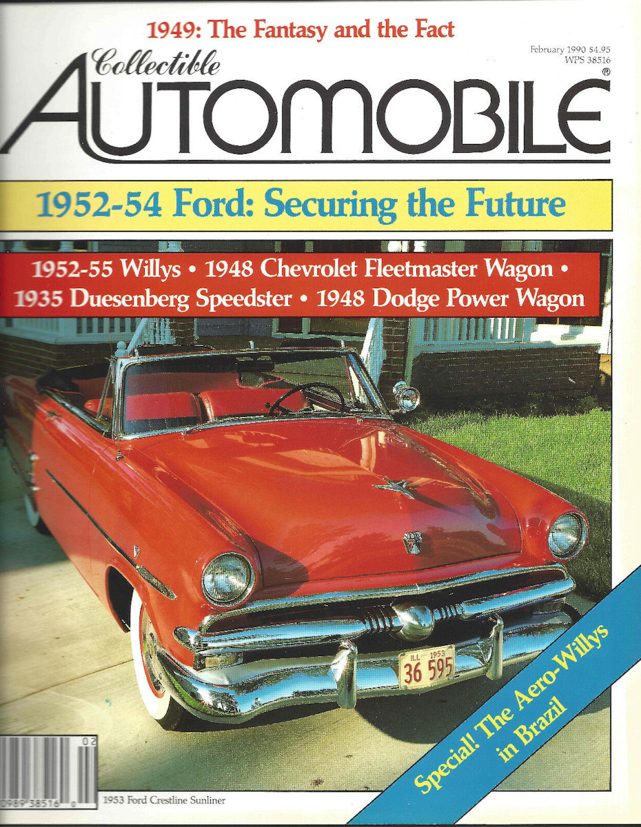 Collectible Automobile Feb February 1990