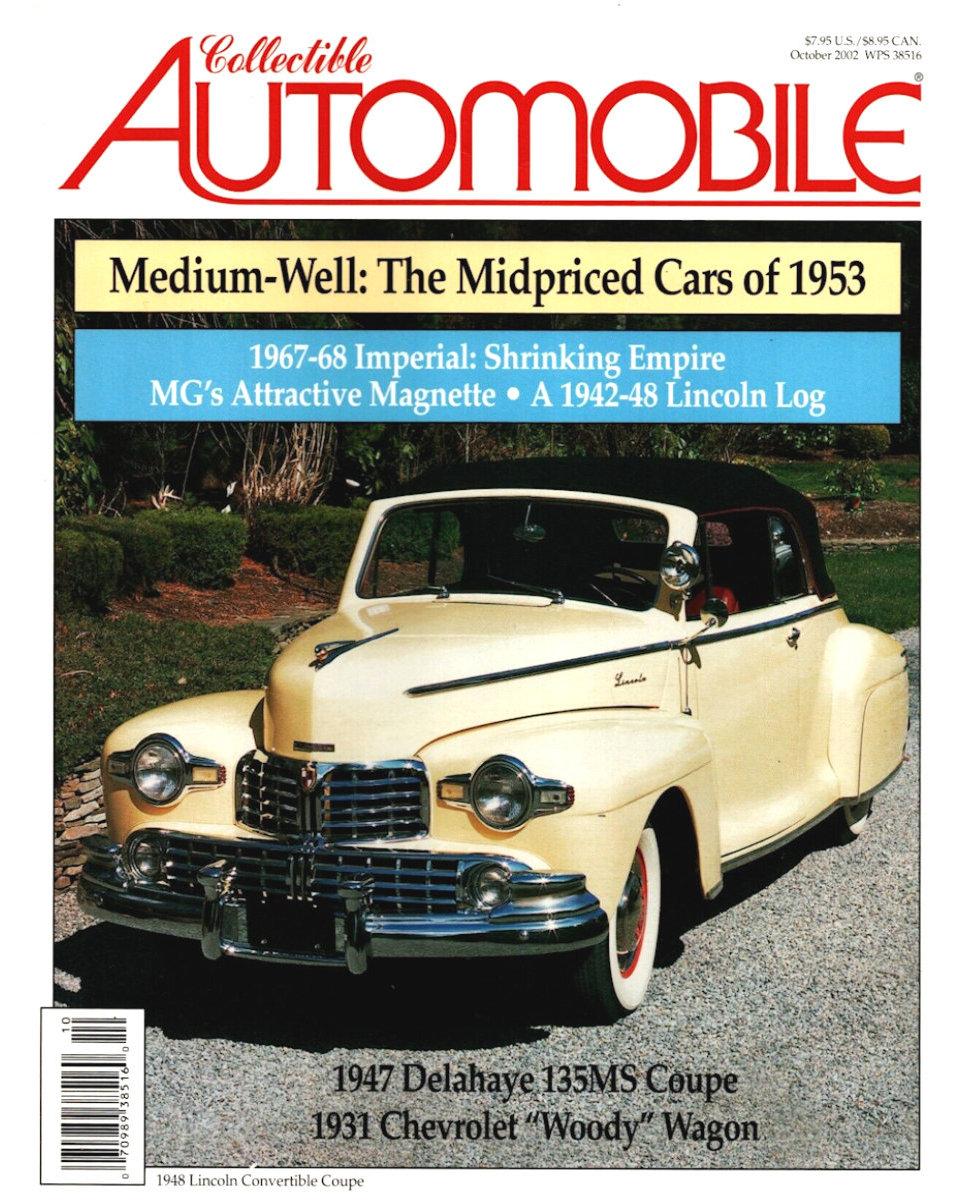 Collectible Automobile Oct October 2002