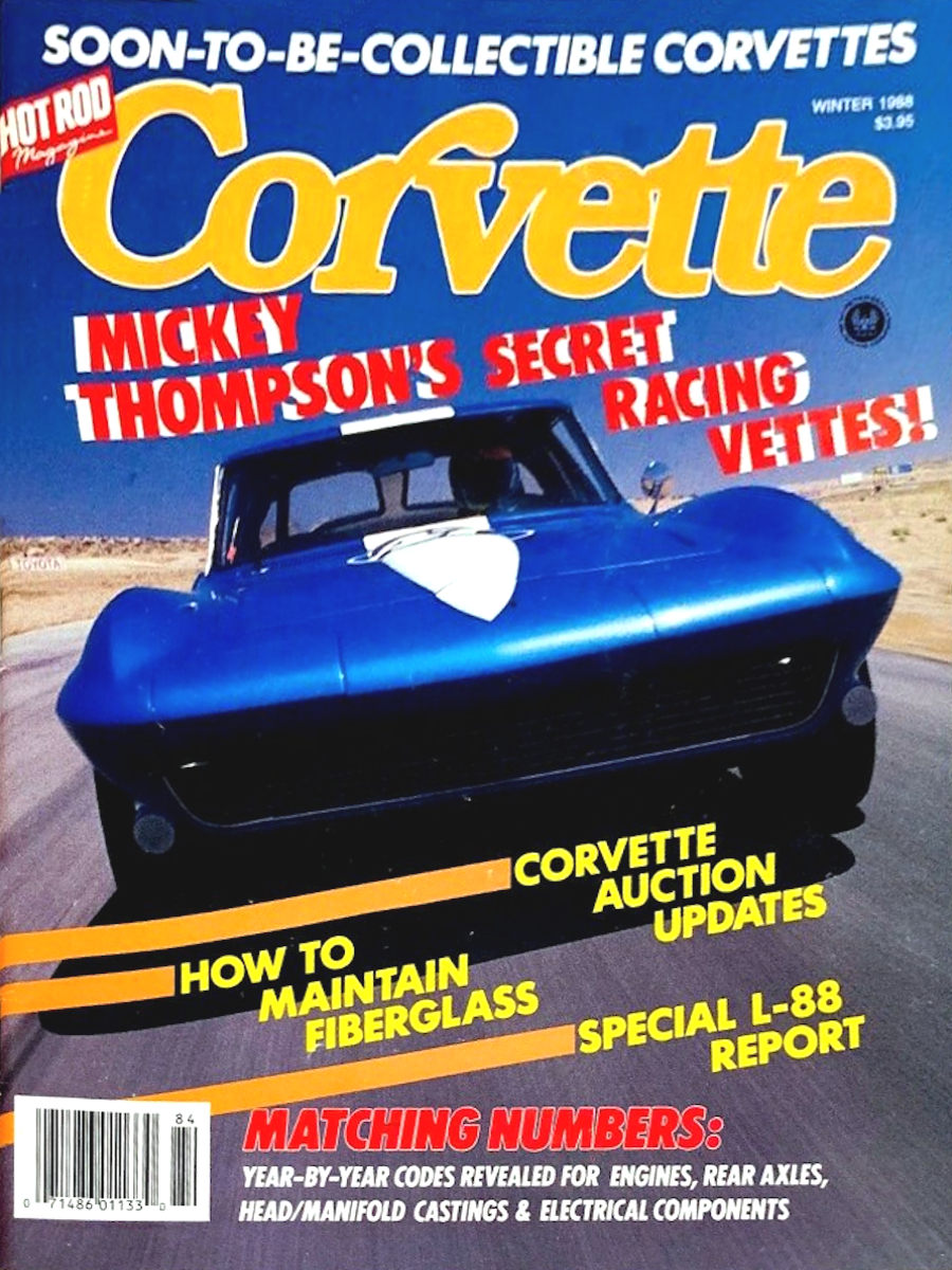 Corvette Winter 1985