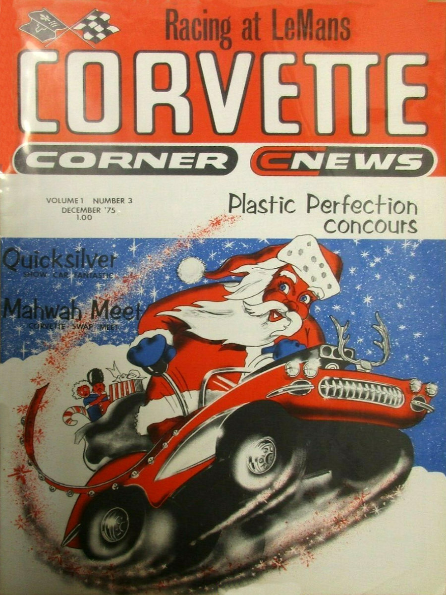 Corvette Corner Dec December 1975