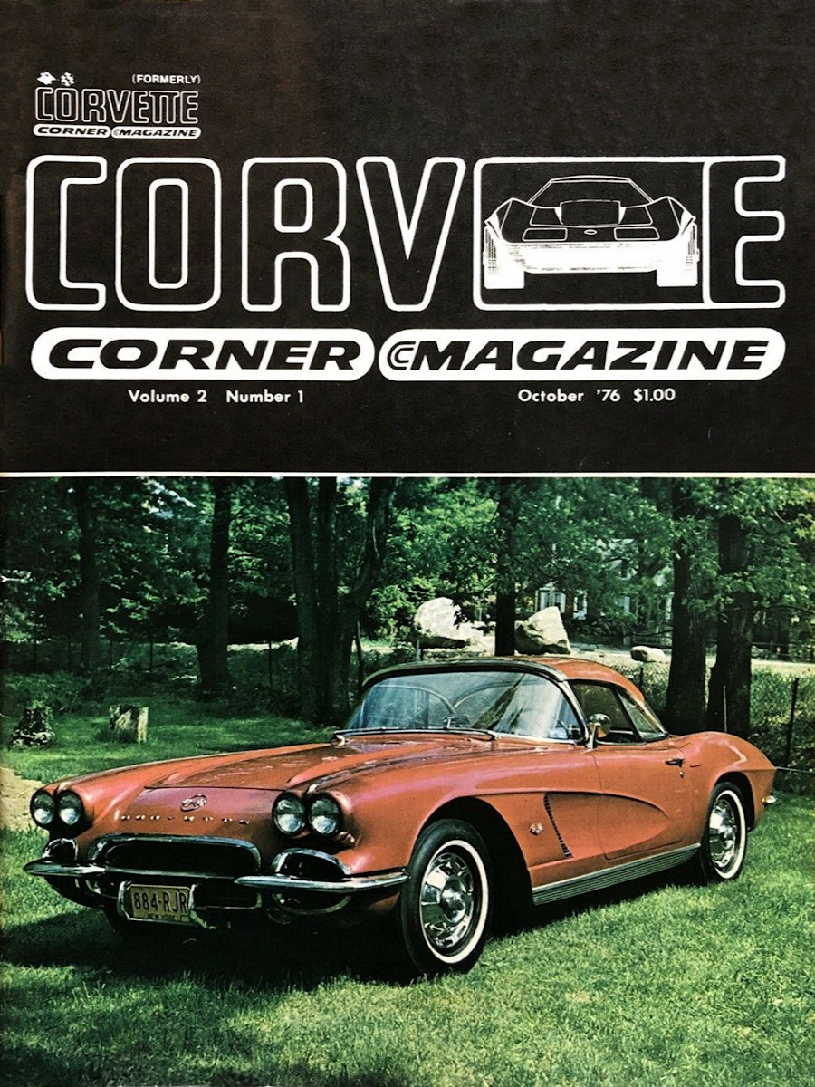 Corvette Corner Oct October 1976
